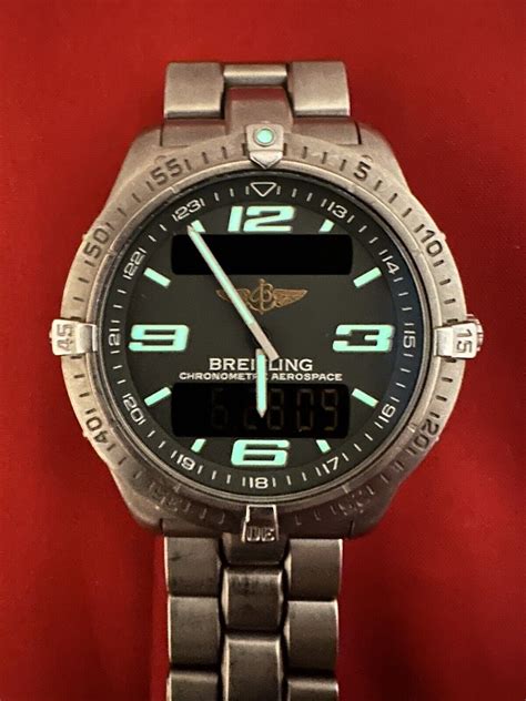 breitling chronometre aerospace e75362